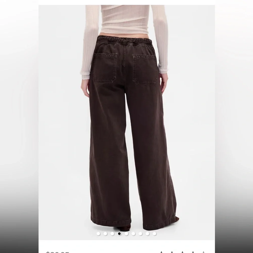 Gap mid rise easy baggy pants - Picture 3 of 3